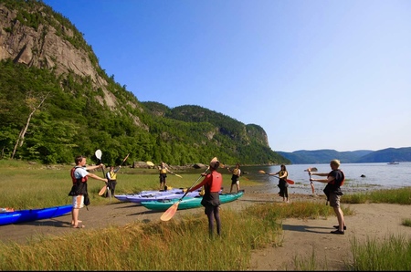 Fjord en Kayak