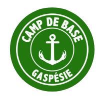 Camp de base Percé Camp de base Percé
