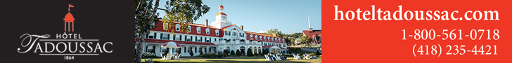 Hotel Tadoussac Mega Banniere